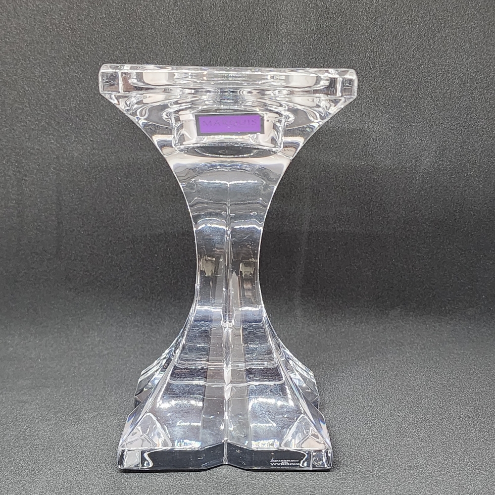 Marquis by Waterford Lead Crystal Pillar Candlestick